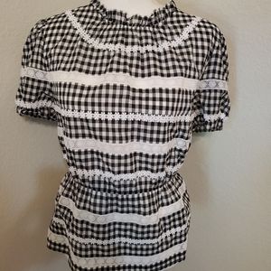 Womens J Crew Daisy Chain Top SZ L